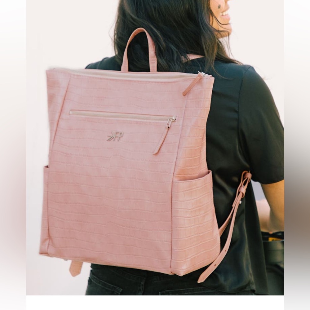 Minimal Water Resistant Faux Leather Diaper Backpack
FRESHLY PICKED - Picture 6 of 9